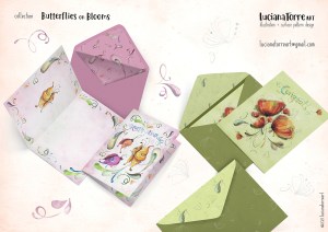 romantic bunch of tulips and red poppies in elegant flower bouquet in pastel green with organic hand lettering for congratulations and happy birthday. bohemian watercolour hand painted botanical illustrations and floral designs with baby animals by Luciana Torre 