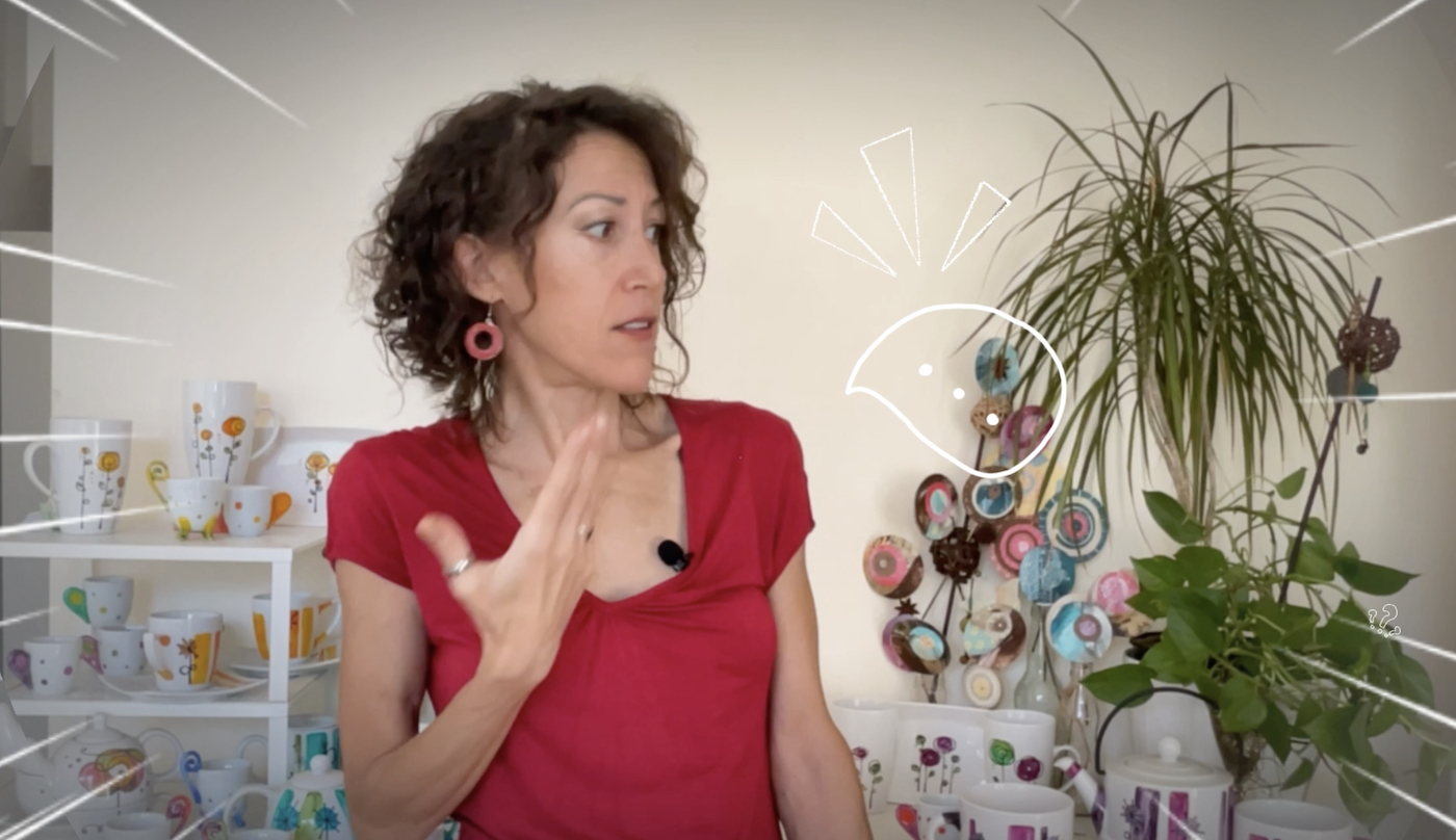 Decorate your mug. Ceramic painting with cooking in domestic oven is a top online class by art teacher Luciana Torre. In this great art tutorial you will learn: How to paint on ceramics, porcelain and glass. How to fix the paintings in your oven at home. How to personalize your christmas gifts Painting on ceramic and fix in domestic oven is a top skillshare class in Spanish with subtitles in English. Learn step by step how to decorate your own ceramics in 3 steps and how to fixing in home oven!