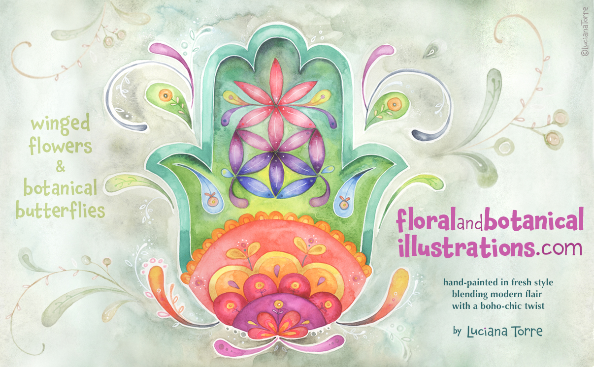 boho chic florals and fresh botanical&nbsp;designs